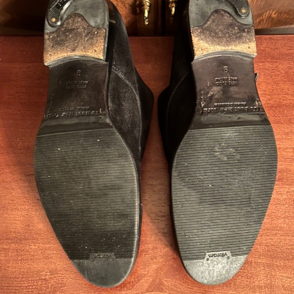 To Boot Suede Double Monk Strap Dress Shoes - Picture 8 of 8